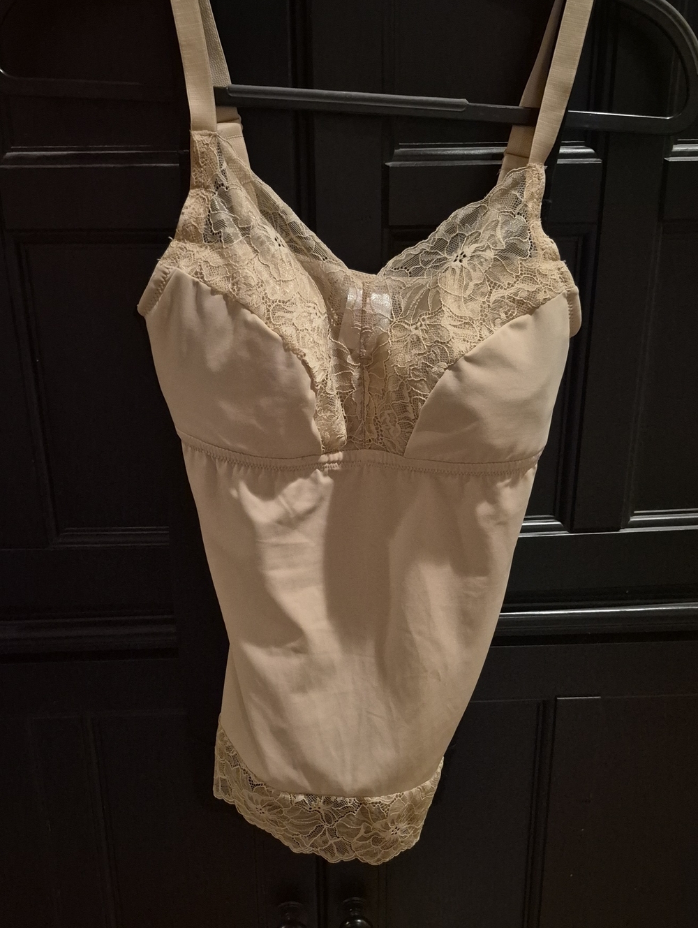 Breezies Set Of 2 Lace-Trim Shaping Chemises